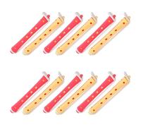 NUOBESTY 24 Piezas Rulos Cabello Permanentes de Plástico Pp para Mujeres, Grandes Rizadores Calientes para Crear Rizos en Casa o Salón, Aptos Tipo de Cabello