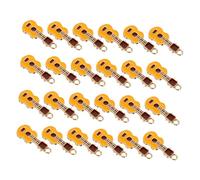 NUOBESTY 25 Piezas Music Guitar Charms Versatile Diy Jewelry Making Accessories For Necklaces Bracelets Keychains Artistic Musical Pendant Craft Supplies