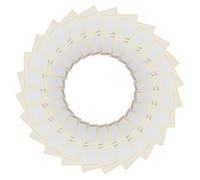 NUOBESTY 25 Tarjetas de Lugar para Bodas y Banquetes en Papel con Diseño Elegante y Plegables para Escribir Nombres y Números de Asiento