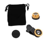 NUOBESTY 2juegos Abrazaderas Lentes Macro Teléfono Gran Cámara Clip Suministro Multifuncional