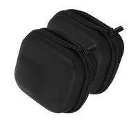 NUOBESTY 2piezas Estuche de Transporte para Cámara de Acción Organizador Portátil Compatible con Osmo Action Organizador de Viaje para Dispositivos Electrónicos con PU Exterior y Forro
