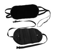 NUOBESTY 2piezas Reposapiés Tipo Hamaca para Avión Hamaca Cómoda para Pies Reposapiés Portátil para Viajes para Avión Oficina o Hogar