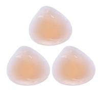 NUOBESTY 3 Almohadillas de Silicona Protección para Nadar al Aire Libre para Bikini Impermeables y Reutilizables Pack de 3 Unidades Color Rosa