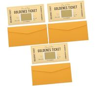 NUOBESTY 3 Juegos tarjeta de fiesta tarjetas de agradecimiento tarjetas en tarjetas de juego de pegatinas para raspar tarjeta de rascar de dibujos animados