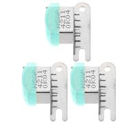 NUOBESTY 3 Piezas Cabezal de Cinta de Doble Canal para Grabadora Soporte Resistente y Accesorios de Botones, Fácil de Instalar y Usar en Grabadoras de Casete