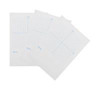 NUOBESTY 3 Piezas Cuaderno de Papel Cuadriculado Coordenadas Xy para Matemáticas, Color Blanco, Papel, Adecuado para Tareas en Casa y Aula