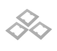 NUOBESTY 3 Piezas Placas Decorativas para Enchufes y Conmutadores Cubiertas de Pared que Ocultan Huecos Fabricadas Material Pc Resistente Diseño Elegante y Duradero Aptas para Decoración