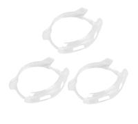 NUOBESTY 3 Piezas Transparente para Cubierta Metálica Antiarañazos Protección Botones