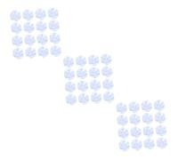NUOBESTY 3 Series Almohadilla Antideslizante con Ventosa Almohadilla De Goma con Agarre Extra Antideslizante Almohadilla Antideslizante para Mesas Espaciadores Ventosas De 20 Piezas*3