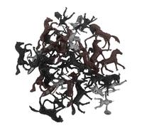 NUOBESTY 32 Piezas Figuras de Soldados con Caballos para Exhibición y Juego Imaginativo para Entusiastas Históricos