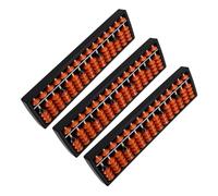 NUOBESTY 3piezas Calculadora De Aritmética Mental para Estudiantes Columnas Unidades Herramienta De Aprendizaje De Matemáticas Dispositivo De Cálculo Portátil para Usar Clase