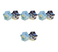 NUOBESTY 4 Juegos Alcancía Para Alcancía Cara Cerdo Chicas Digital Condimento Burbuja Contenedores Para Pequeño Juguete Largo Cálculo Alimento Gel Hojalata 2 Piezas * 4