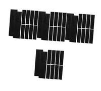 NUOBESTY 4 Juegos Bolsa De Vino Portabotellas con Asa Bolsa para Guardar Botellas Bolsa De Asa De Compras Bolsas De Vino para De Botellas De Vino Papel Black 12 Uds * 4