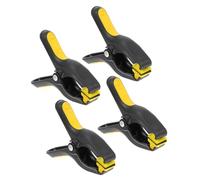 NUOBESTY 4 Piezas Clips de Succión de Pantalla LCD para Reparación de Móviles Sujetadores Ajustables de Alta Resistencia Herramientas de Eliminación de Pantallas Negro