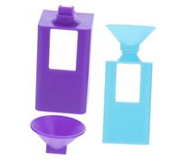 NUOBESTY 4 Piezas Embudos para Pintura de Diamantes con de Clasificación Preciso para Artesanía Diy Compatibles con Diamantes y Redondos Herramientas Portátiles para Organizar Cuentas de