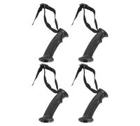 NUOBESTY 4 Piezas Empuñadura con Agarre Recto para Bastón de Trekking de Repuesto de 20mm, Material PVC y Nylon, Diseño Ergonómico Antideslizante para Senderismo en Terreno Desafiante al