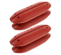 NUOBESTY 4 Piezas Flotador de Red de Pesca de Espuma Ovalado, Alta | Ligero Gran Flotabilidad, para Líneas y Muelles, Lagos, Océanos y Pesca Marina