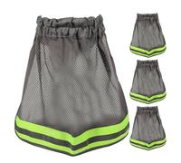 NUOBESTY 4 Piezas Parasol Reflectante para Casco de Seguridad de Poliéster Ligero con Ajuste Estable, Protección Solar para Cuello, Adecuado para Equipos de Construcción y Personal