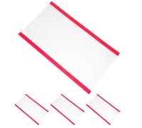 NUOBESTY 4 Piezas Protector de Umbral de Puerta Blanco de PP Diseño de Seguridad Infantil y Función Anticolisión Hogar y Hotel, Protección Moderna para Dedos