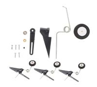 NUOBESTY 4 Piezas Ruedas de para Avión RC Ensamblaje de Tren de Aterrizaje Ligero para de Aeronaves Pequeñas Accesorios para Proyectos DIY de Aviones Compatible con Aviones RC