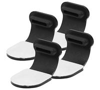 NUOBESTY 4 Piezas Tapones Antipolvo Adhesivos para Conexiones Micro USB para Protección y Decoración de Móviles