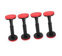 NUOBESTY 4 Piezas Varillas Telescópicas Ajustables para Muebles Soporte Elevador para Gabinetes y Fregaderos Bastones de Resistentes con Altura Regulable para y Estabilizar Muebles Pesados