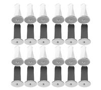 NUOBESTY 40 clips metálicos para la rejilla de ventilación del coche. Soporte para ambientador, difusor de perfume, clip de aroma para aire acondicionado, vehículo y hogar.