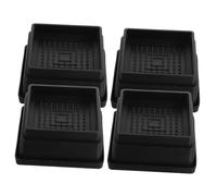 NUOBESTY 4piezas Elevadores De Cama Apilables Ajustables Antideslizantes para Sofás y Camas Unidades