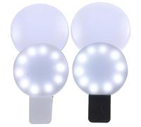 NUOBESTY 4piezas Luz De Relleno para Mini Led De Enfermera Clip USB Luz De Identificación para Bolso Accesorios De Enfermería para Trabajo