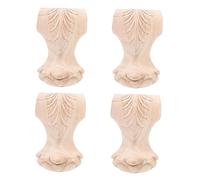 NUOBESTY 4piezas Patas De Silla Reutilizables De Madera para Muebles Patas De Repuesto para Sofás