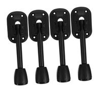 NUOBESTY 4piezas Patas para Muebles Metálicas De Hierro Patas Plegables Resistentes para Mesas Modernas Diseño Simple y Duradero Aptas para Reparaciones y Bricolaje Altura