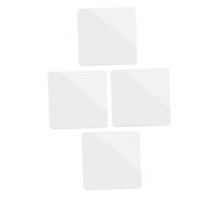 NUOBESTY 4piezas Tablero De Reflexión Acrílico Accesorios De Fotografía Fondo para Joyería Tablero De Espejo Acrílico para Fondo para Fotografía De Maquillaje