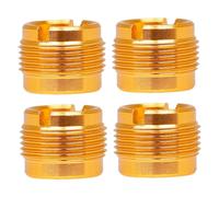 NUOBESTY 4piezas Tornillos De Inoxidable Para Micrófono Tuerca Moleteada Para Soporte De Micrófono Convertidor De Adaptador De Abrazadera De Para Presentaciones Festivales y Equipos De