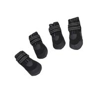 NUOBESTY 4piezas Zapatos Luminosos Impermeables para Perros Pequeños Botas de Lluvia de Goma Antideslizantes para Paseos al Aire