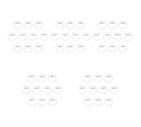 NUOBESTY 5 Juegos Diy Haciendo Conchas De Insignia Alfileres De Botones En Pines De Botón De Imagen Accesorios Para Insignias Botón Acrílico Insignia Para Hacer Boton Pin 10 Uds * 5