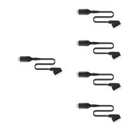 NUOBESTY 5 Piezas Adaptador Scart de Video y Audio Cable de Compatible con Televisores y Reproductores Sin Necesidad de Controladores Soporta