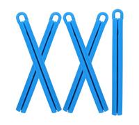 NUOBESTY 5 Piezas Soporte Colgante para Billar Colgador de Tacos de Billar de Goma Azul 19cm Portátil para Clubes y Entretenimiento