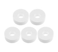 NUOBESTY 5 Rollos Cinta Adhesiva Protectora Invisible para Cuello de Camisa de Color Claro, Anti-sudor, de Tela No Tejida, Desechable, Adecuado para Ropa Deportiva en Clima Caluroso