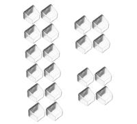 NUOBESTY 5 Series Tapas De Silicona Pies De Muebles Protección Antideslizante Y Arañazos De Unidades Sillas Y Mesas Duros Transparente Y Duradero Compatible con Patas 4 Piezas X 5