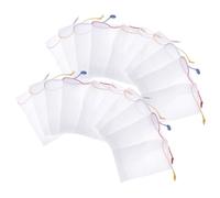 NUOBESTY 50 Piezas Bolsa Para Jabón Barra De Espumosa Unidades Portátiles Para Guardar Jabón Bolsa De Esponja Vegetal Conveniente Para Baño