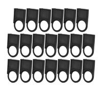 NUOBESTY 50 Piezas de Letreros de Plástico para Botón del Interruptor Marco de 25x17mm, Señal Indicadora Versátil para Equipos Mecánicos y Fácil Instalación