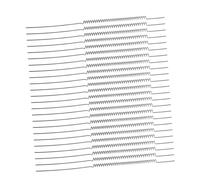 NUOBESTY 50 Piezas Inoxidable para Muñecas DIY Soporte para Ornamentos de Tablero de Coche Muelles para Bailarines y Decoración de Plantas