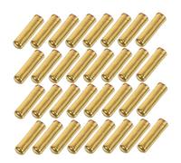 NUOBESTY 50 Piezas Unidades de Broches de Seguridad con Tapón de Cobre Cierres Seguros para Alfileres Accesorios de Joyería para Proyectos Diy Protección contra Pinchazos Diseño Recto Fácil
