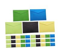 NUOBESTY 50piezas Sobres de Colores para Tarjetas de Crédito Sobres Pequeños para Tarjetas de Visita y Notas Colores Surtidos