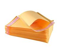 NUOBESTY 50piezas Unidades Sobres Acolchados De Kraft Bolsas De Envío Impermeables Sobres Protectores Para Embalaje Auto Sellado Resistentes Para Envíos Seguros