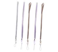 NUOBESTY 5piezas Cordón Para Llavero De Teléfono Móvil Correa Antipérdida De Colores Cuerda Para Colgar Identificación Correa Para Etiqueta Nombre Para Diario Oficinas y Escuelas