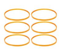 NUOBESTY 6 Cintas de Repuesto de Plástico para Máquina Comercial de Algodón de Azúcar, Accesorios Reutilizables para Hacer Dulces en Interiores, Cinturones Dispensadores de Azúcar