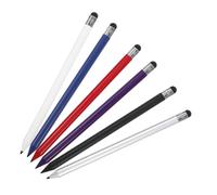 NUOBESTY 6 Lápices Ópticos para Tabletas y Smartphones Diseño Tipo Lápiz, Alta Precisión y Reducción de Huellas, Ideales para Escritura y Apuntes