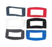 NUOBESTY 6 Piezas Caja De La Pulsera Cubrir Reloj De Fitness Reemplazo Caso Banda Plata Rastreador De Ejercicios a Prueba De Agua Protector Material De Silicona Ecológico y