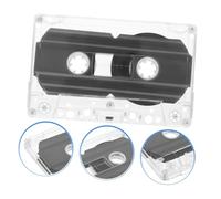 NUOBESTY 6 Piezas Cintas de Casete Grabables Paquete de Unidades Cintas Audio Vacías Compatibles con Diversos Grabadores con Caja Transparente para Organización Fácil